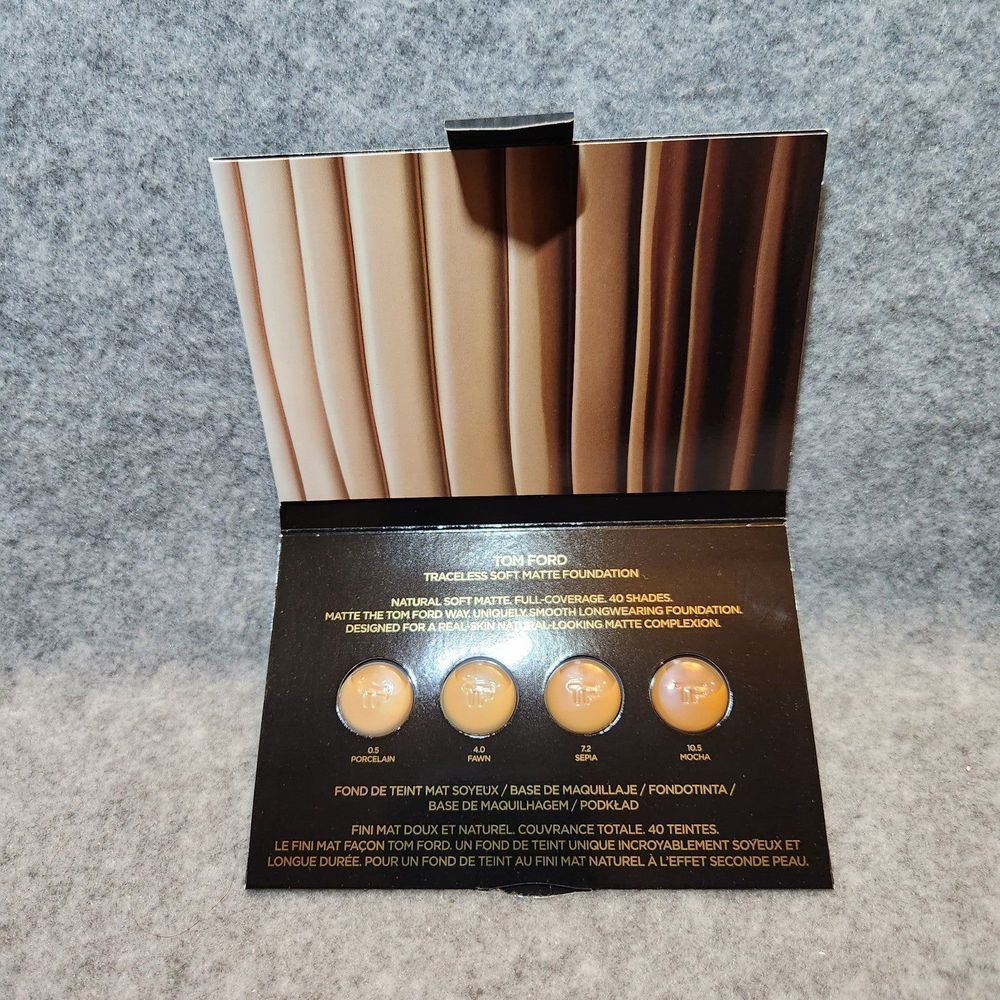 Tom Ford TRACELESS SOFT MATTE FOUNDATION sampler